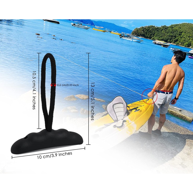 SCSpecial Kayak Handles 2 Pieces Carry Handles with Rope for