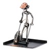 Steelman24 I Nuts and bolts sculpture Roofer Flat Roof With