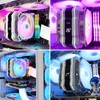 ALSEYE M120D Plus CPU Cooler with Temperature Display, Dual ARGB