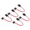 5Pcs Car Fuse Holder Connector Mini Heavy Duty Wire Extension