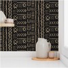 Segou Mudcloth-inspired Wallpaper, Bedding, and Art - Size: Standard roll
