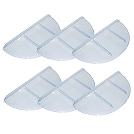 Shape Products 39" x 17" Semi Circle Basement Window Well Cover Outside (6)