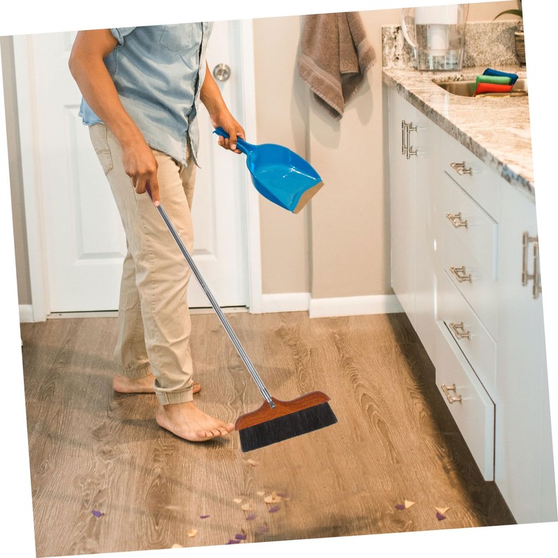 Levemolo Kitchen Heavy Duty Broom Handle Multi-Functional Household Cleaning Brush