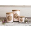 Eco Candle Co. Mason Jar Candle, Sterling Rose, 8 oz.