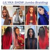 LILYKA SHOW 3 Packs 24 Inch Braiding Hair Extensions for