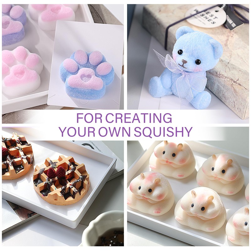 LET'S RESIN Gel for Taba Squishy Kit, 16oz Super Soft