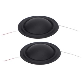 2Pcs Tweeter Voice Coil, 44mm/1.7in Outer 25mm/1.0in Inner Copper Clad Aluminum Round Wire Dome Tweeter Film for Speaker Repair, DIY Speaker Assembly