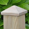 Wooden Post Cap for Posts 9 x 9 cm Impregnated