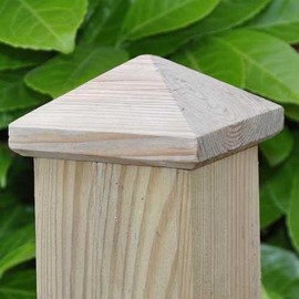 Wooden Post Cap for Posts 9 x 9 cm Impregnated