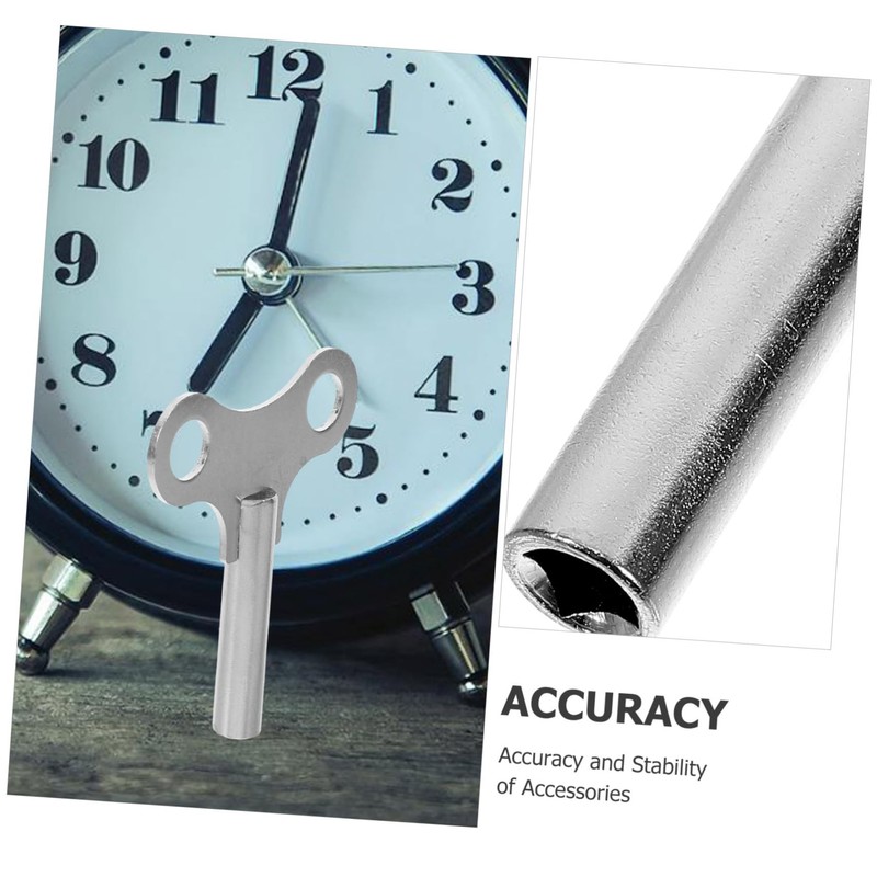 COHEALI High Winding Key for Clocks Durable Clock Repair Tool