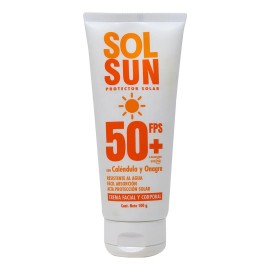 Solsun Protector Solas Fps Resistente Agua 100