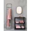 ESSENZA Connect Organic Lines Hand Towel Plain Terry Towel Rose