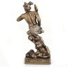 Veronese Bronze Look Finish Hermes Mini Statue 3.5" Veronese