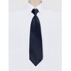 Allegra K One-Touch Necktie, 3.1 inches (8 cm), Solid Color,