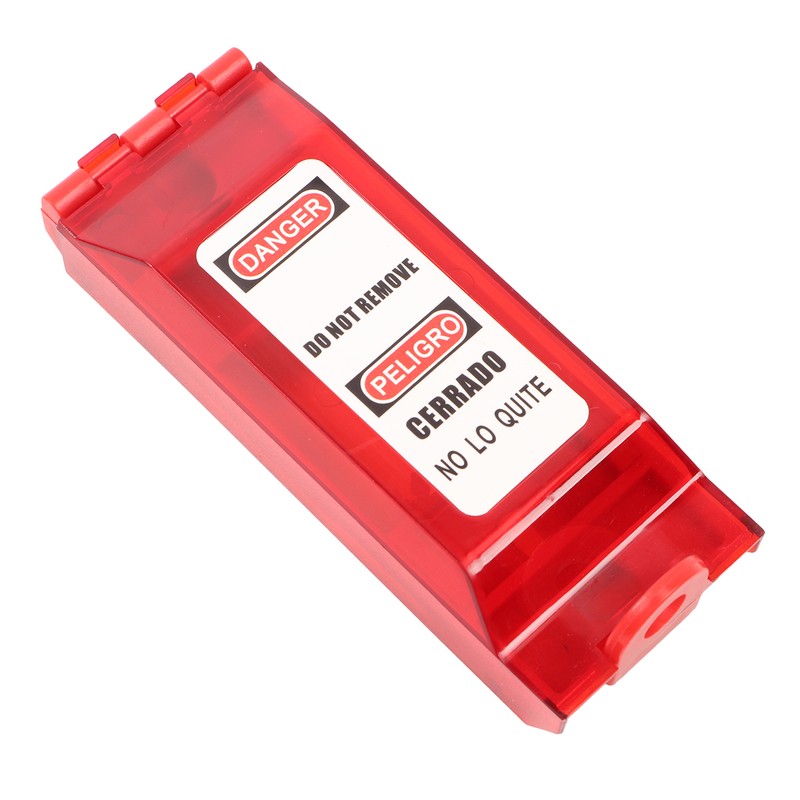 Lockout Tagout Wall Switch Cover Impact Resistant Universal Engineering Plastic
