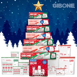 [Basic] Standing slide zipper bag winter &amp; X-mas edition 8-piece set / [기본에] 스탠딩 슬라이드 지퍼백 윈터&X-mas에디션 8종세트