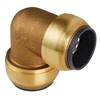 Sealey SBA28EE Ø28mm Equal Elbow, Brass