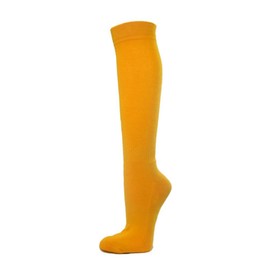 COUVER Calcetines de béisbol y softball de algodón con acolchado de rizo, Amarillo Dorado, Small