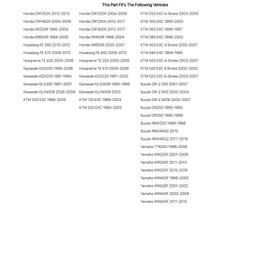 TUSK Enduro Lighting Kit Replacement Wire Harness- Fits: Yamaha WR400F 1998-2000