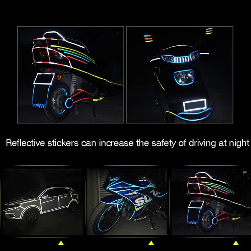 AIMALL Hi-Vis Reflective Tape for Bicycles, Cars, Bikes - 1cm