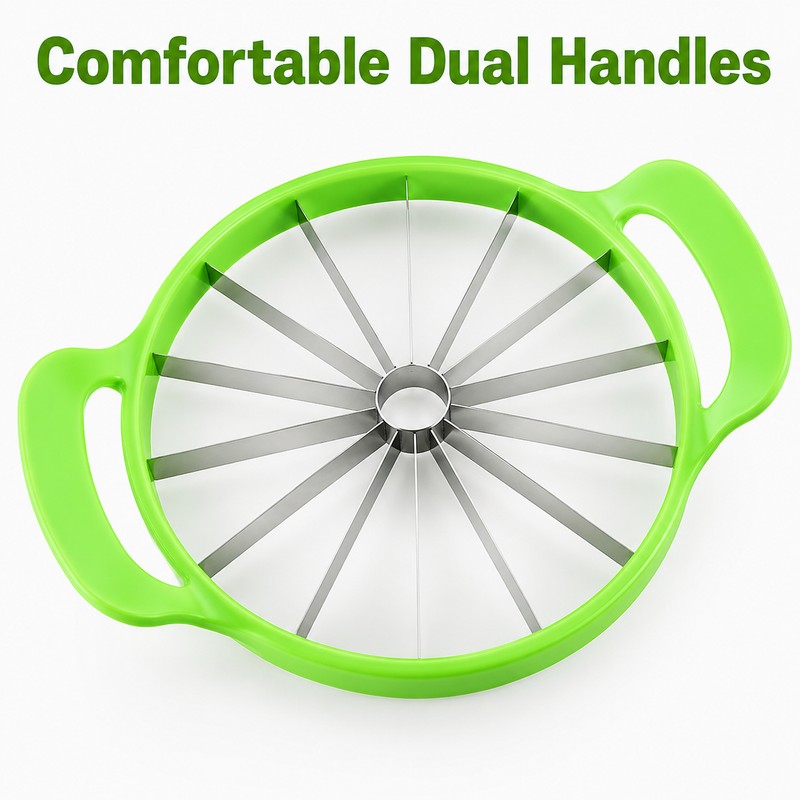 Watermelon Slicer Cutter Tool – Stainless Steel Fruit Divider for
