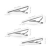 Wynameleri 4 Pcs Tie Clips for Men, Business Shirt Tie