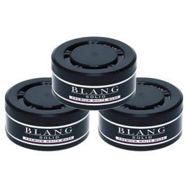 Carmate G1831T Car Deodorizer Air Freshener, Set of 3 (Premium White Musk), Blang Solid, Refill, Drink Holder, Dashboard, Under Seat, Standing Type, Premium White Musk Scent with Pleasant Sweetness