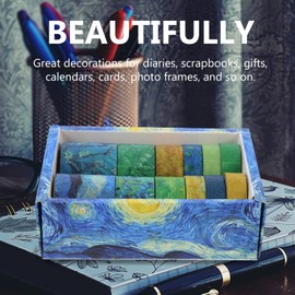 STOBOK 24rolls Colorful Washi Tape of Diy Decorative Tapes for Scrapbooking Journals and Crafts Easy to Use Lightweight for Creative Projects and Imaginative Fun