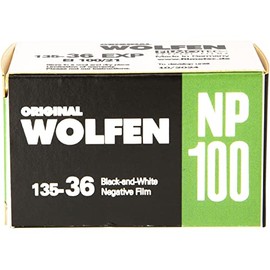 Original Wolfen (Orwo) NP100-36 Black / White 35 mm 35 mm 36 Images 100 ASA 36 Shots / Made in Germany
