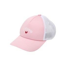 Callaway C24191206 Women's Mesh Cap (Ponytail Specification, Adjustable Sizing) / Hat Golf, 1091_pink