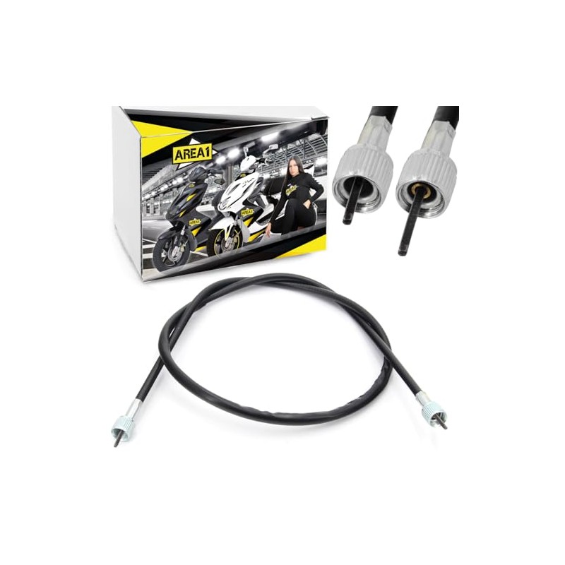 Area1 Replacement Speedometer Cable for 50cc 2-Stroke. Compatible with ATU
