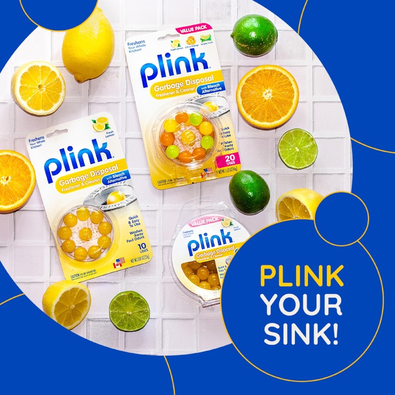 Plink Garbage Disposer Freshener and Cleaner Sink Disposal Odor Eliminator