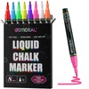 GOTIDEAL Chalk Markers, Extra Fine Tip Washable Chalkboard Markers, Car