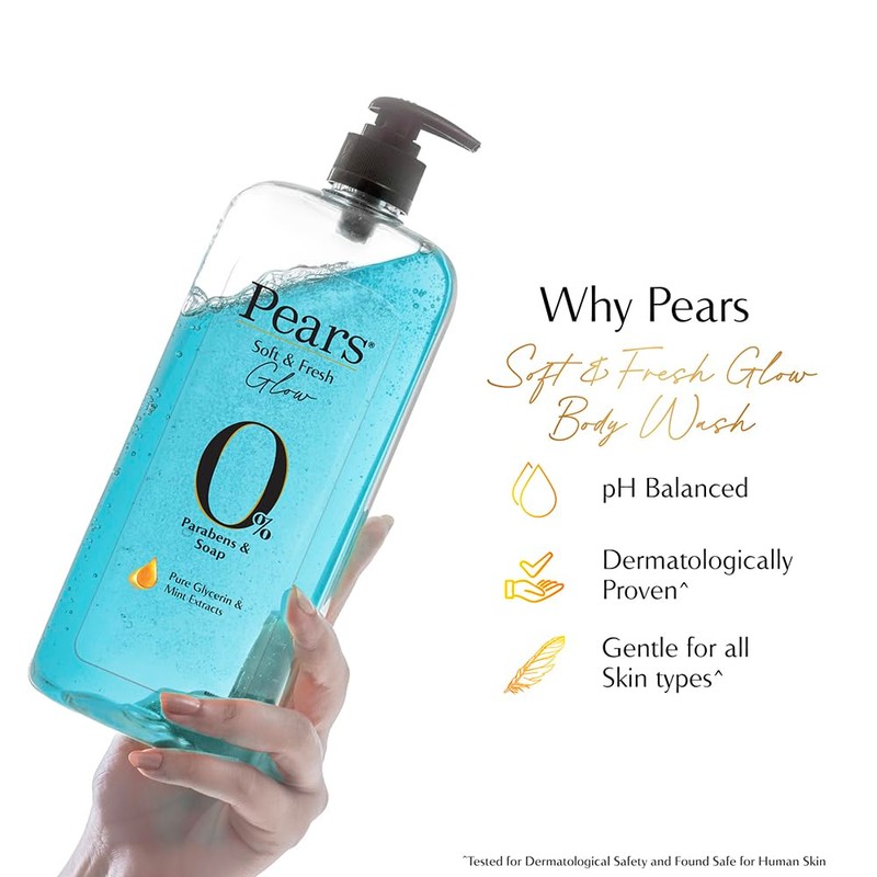 Pears Soft and Fresh Shower Gel, 250ml