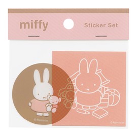 Miffy [Die Cut Sticker] Sticker Set/favorite Dick Bruna