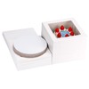 Moretoes 15 Sets Cake Boxes, 10x10x8 Inches Tall Bakery Boxes