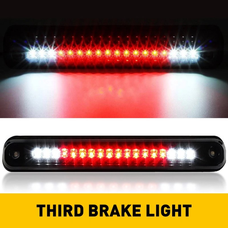 LED Third 3rd Brake Smoke Cargo Stop Light For 88-98