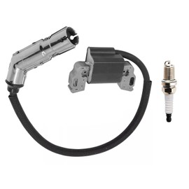 Generic lgnition Coil compatible with John Deere X105 X106 X107 X110 X115R X117R X120 X125 X126 X145 LX288,XUV550 /S4 Gator ntility Z225 Zero Turn Mower GT235 GT235E GX85 SX85 Garden Tractor -, Black