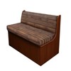 SEANATIVE Wood Grain RV Dinette Cushion Covers Couch Cover 2