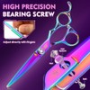 Hairdressing Scissors Set 6 Inch Hair Thinning Scissors