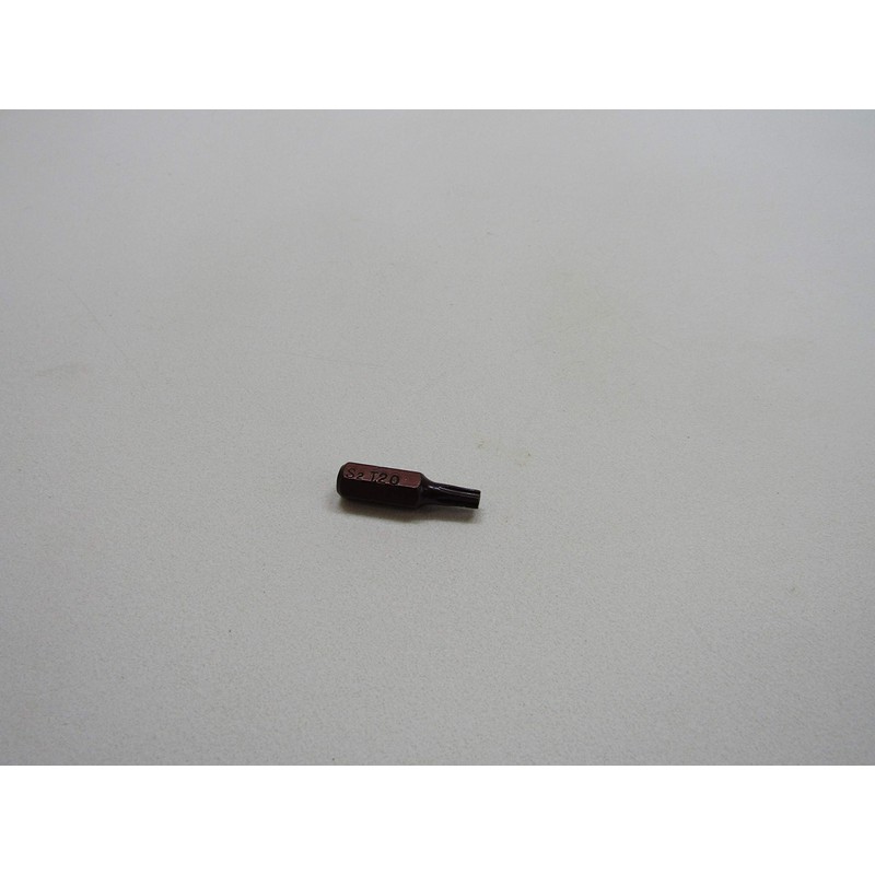 2x T20 Torx Security 25mm 1/4" Hex Shank Screwdriver Bit