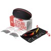 Eltin Motive Brille Sport, Unisex Erwachsene Einheitsgröße schwarz/rot