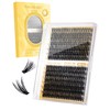 NAGARAKU Individual Eyelash Clusters, 40D, 50D, Mega Volume DIY Set,