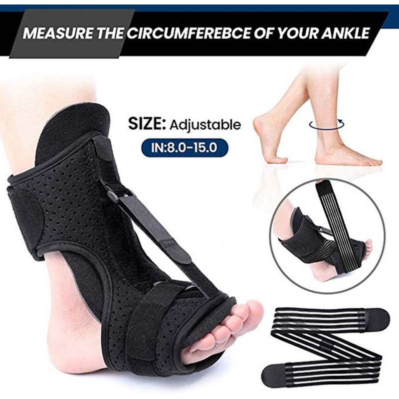 Plantar Fasciitis Dorsal Night Splint Foot Drop Brace Achilles Tendonitis
