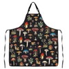 WSNANG Mushroom Apron with Pockets Mushroom Kitchen Cooking Apron Gardening