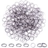 Stainless Steel Double Loop Split Rings Small Key Ring Chain