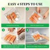 50 Pack Reusable Vacuum Sealer Bags for Food, 5 Assorted