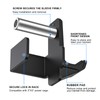Kipika J-Hooks for Squat/Power Rack, Weight Plate Holder Set for
