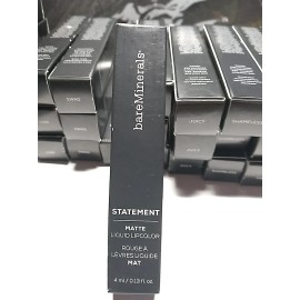 BAREMINERALS Statement Matte Liquid Lipcolor, 0.13 fl oz NIB - JUICY