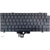 Tiugochr Laptop Replacement US Layout Backlit Keyboard for DELL Latitude